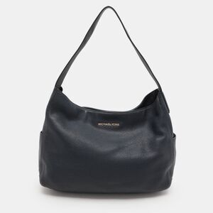 Michael Kors Navy Blue Leather Ashbury Hobo